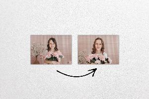 Oboustranný tisk na dřevo 15x10 cm z vlastní fotografie, Bukové dřevo, Oboustranný tisk