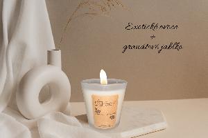 Sójová vonná svíčka exotické ovoce + granátové jablko