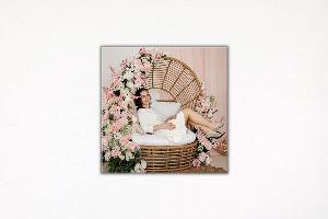 Tisk na plexisklo 40x40 cm, Plexisklo 5 mm, S nalepovacím háčkem