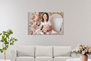 Fotoobraz 100x70 cm z vlastní fotografie, Plátno Recycled Satin Canvas, 330g/m²