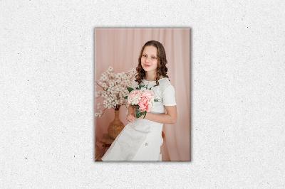 Tisk na sklo 40x30 cm z vlastní fotografie, Sklo clearvision, S nalepovacím háčkem