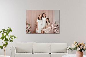 Fotoobraz 100x80 cm z vlastní fotografie, Plátno 100% polyester: 240g/m², S lakováním
