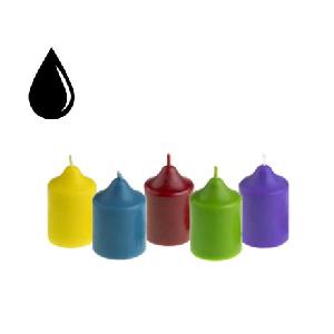 Tekutá barva na svíčky - černá 10ml