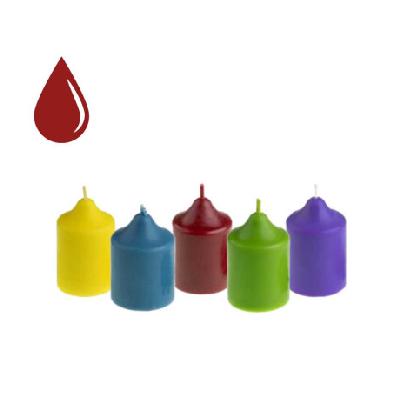 Tekutá barva na svíčky - červená 10ml