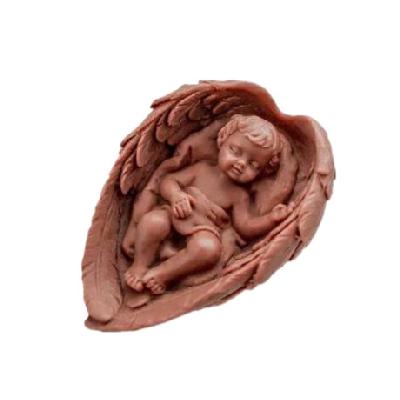 Silikonová forma na mýdlo andělské snění I., 9,5×6,5×3,5 cm, 3D