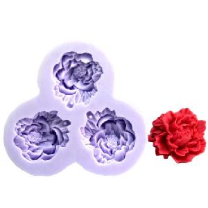 Silikonová mini formička karafiáty