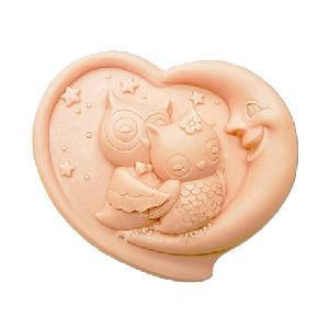 Silikonová forma na mýdlo noční láska