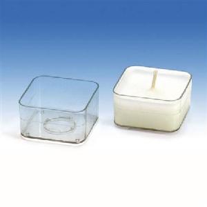 Polykarbonátová forma na čajovou svíčku čtverec