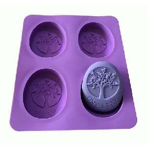 Silikonová forma na mýdlo strom života II. - 4ks