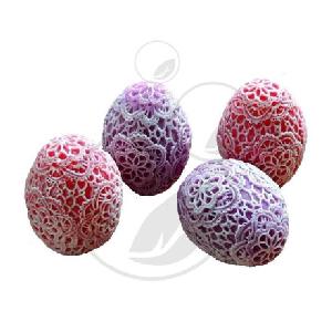 Silikonová forma na mýdlo 3D krajkové vajíčko