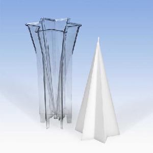 Polykarbonátová forma na svíčku kužel pr. 10x20cm