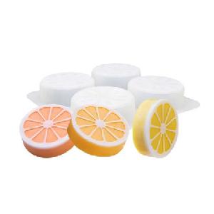 Silikonová forma na mýdlo citrusy - 4ks