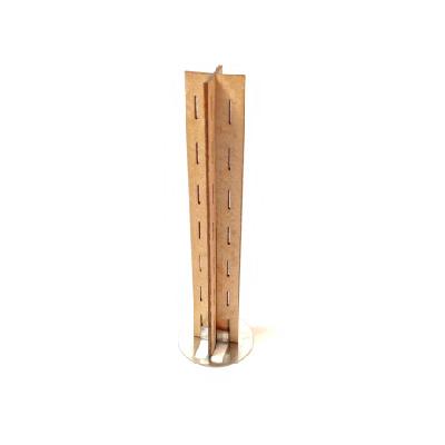 Dřevěný křížový knot č. K2 s držákem, sada 5 ks – pr. nádoby 8–10 cm