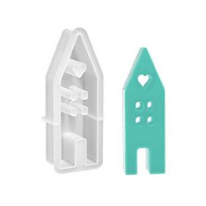 Silikonová forma na mýdlo a svíčku domeček