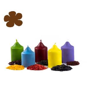 Barva na svíčky - hnědá čokoládová 10g