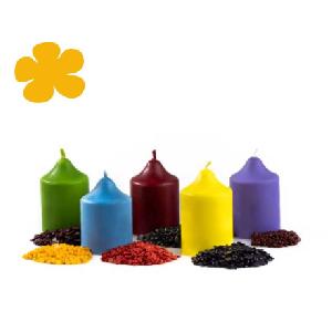 Barva na svíčky - medová 10g