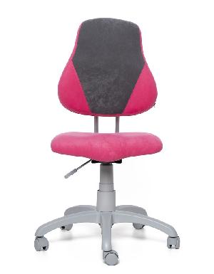 ALBA židle FUXO V-line Růžová/šedá