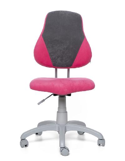 ALBA židle FUXO V-line Růžová/šedá