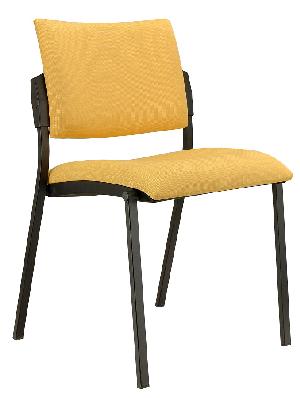 Konferenční židle Square černý plast