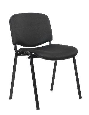 Konferenční židle Iso čalouněná černá