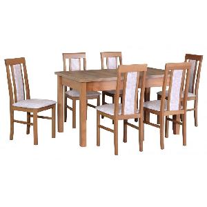 Jídelní set STRAKOŠ 1+6 MO I a N II