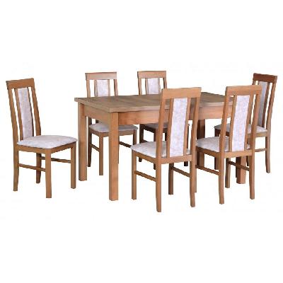 Jídelní set STRAKOŠ 1+6 MO I a N II