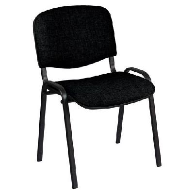 Konferenční židle, černá - Manutan Expert ISO Black