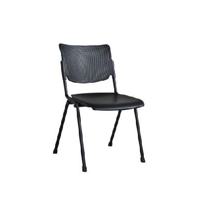 Plastová jídelní židle MIA Black, černá