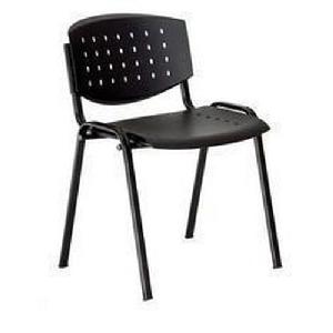 Plastová jídelní židle Layer, černá
