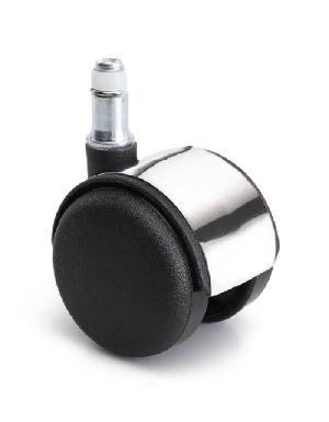 ROLLYX Kolečko plastové stříbrné 50 mm (sada 5 ks)