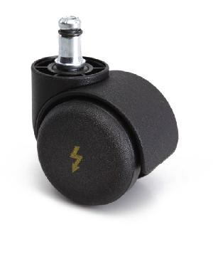 Kolečko plastové antistatické 50 mm (sada 5 ks)