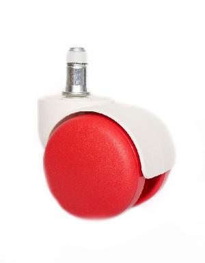 Plastové kolečko CB 50 červené 50 mm (sada 5 ks)