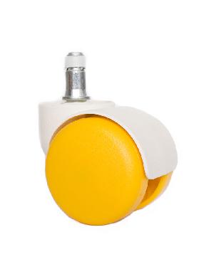 Plastové kolečko CB 50 žluté 50 mm (sada 5 ks)