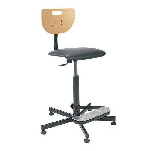 Zvýšená pracovní židle Werek Plus s kluzáky