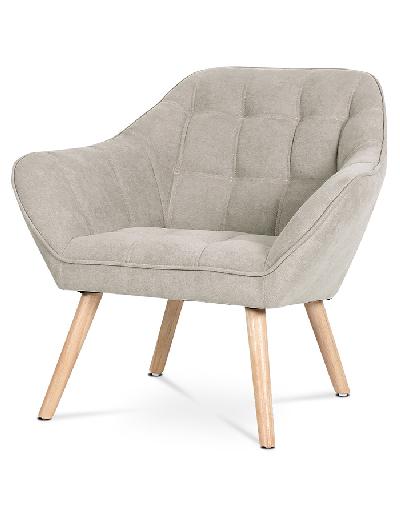 Autronic Křeslo AK-321 světle šedé