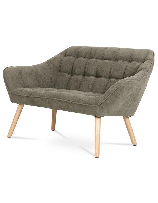 Autronic AK-322 béžová dvoumístná sedačka skandinávský styl