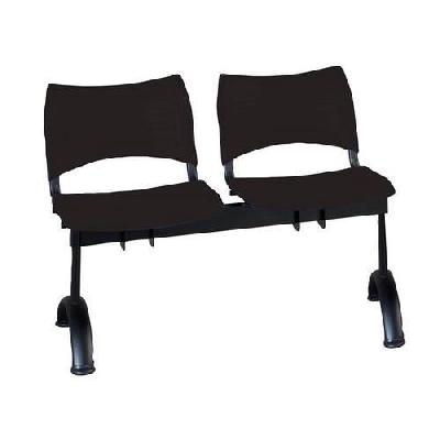 Lavice Visio, dvoumístná, černá