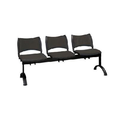 Lavice Smart, třímístná, černá