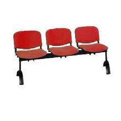 Lavice Viva, třímístná, červená