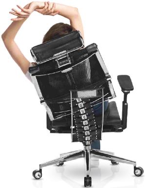 METTA Kancelářská židle YOGA 4D Free2