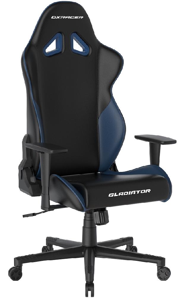 Herní židle DXRacer GLADIATOR černo-modrá – mechanismus TILT