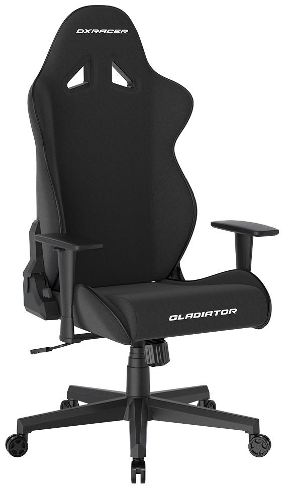 Herní židle DXRacer GLADIATOR černá látková – mechanismus TILT