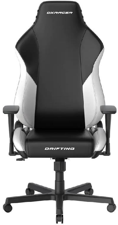 Herní židle DXRacer DRIFTING XL černo-bílá – kovový kříž, XL