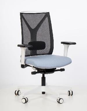 Kancelářská židle Leaf 504-SYB modrý melír