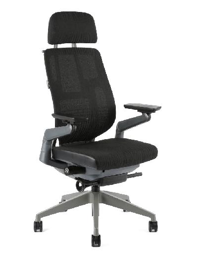 Kancelářské křeslo Karme MESH zelená zebra