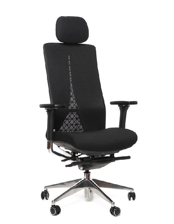 Sego Ego – ergonomická kancelářská síťovaná židle, černá