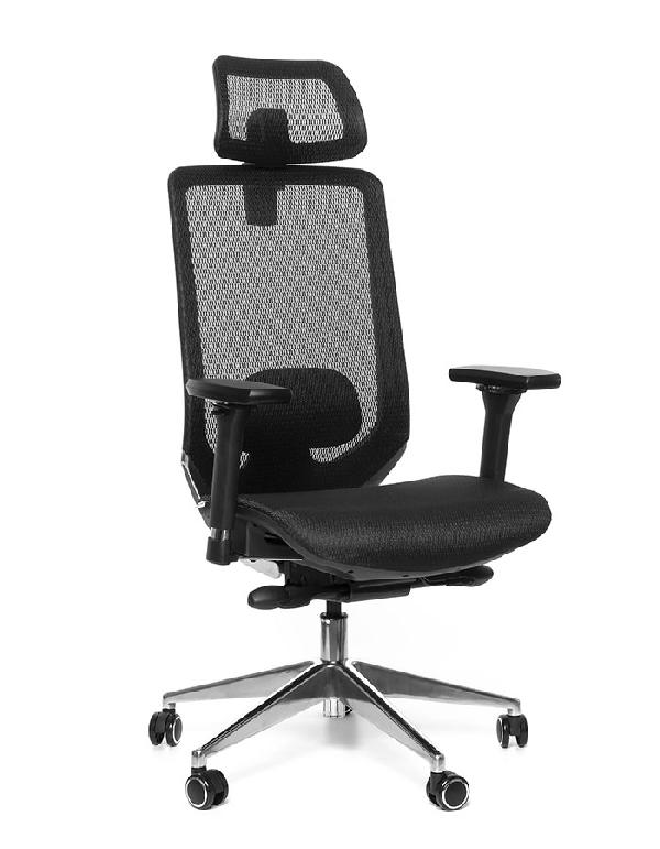 Sego Air Plus – kancelářská síťovaná židle s opěrkou hlavy