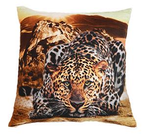 TP 3D povlak 45x45 - Leopard + polštář