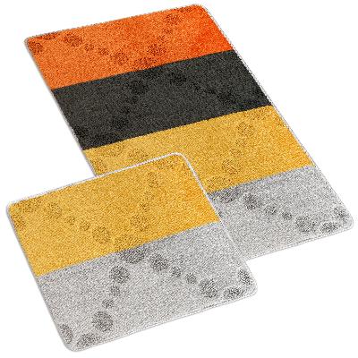 SADA koupelnových předložek PAPRSKY 60x100 + 60x50 cm - bez výkroje