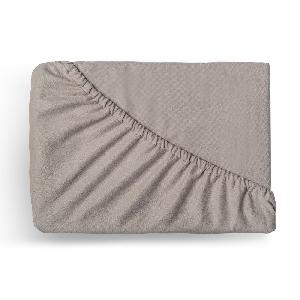 Flanelové napínací prostěradlo 200x200 béžové